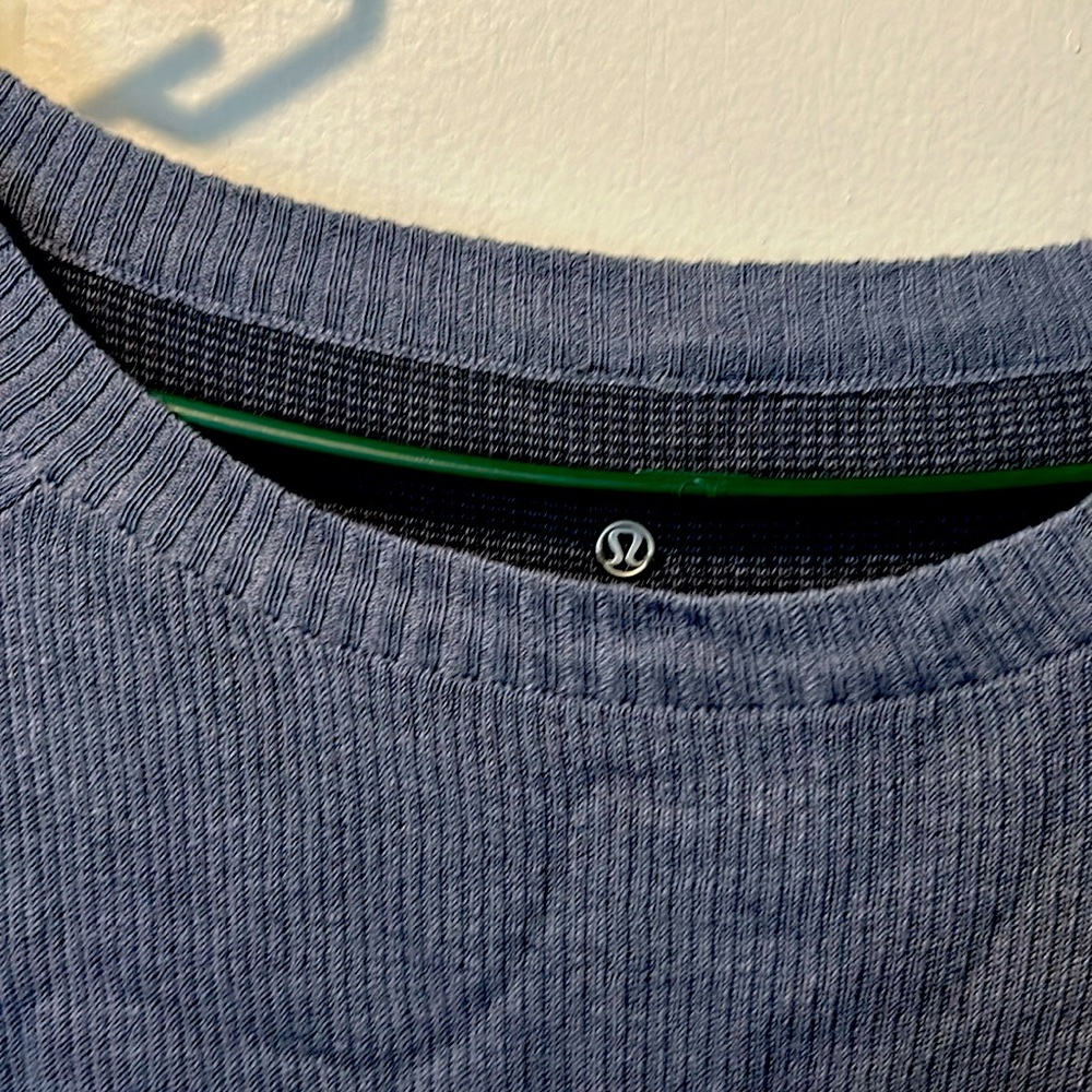 Lululemon Chai Time pullover blurred Grey coal